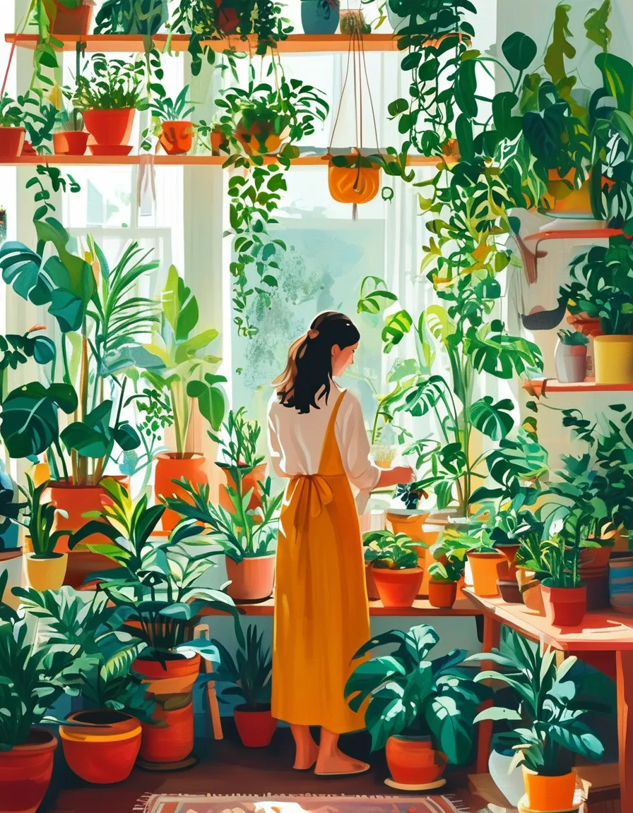 Houseplants for Wellbeing and a Calmer Home (Easy Plants to Start With)