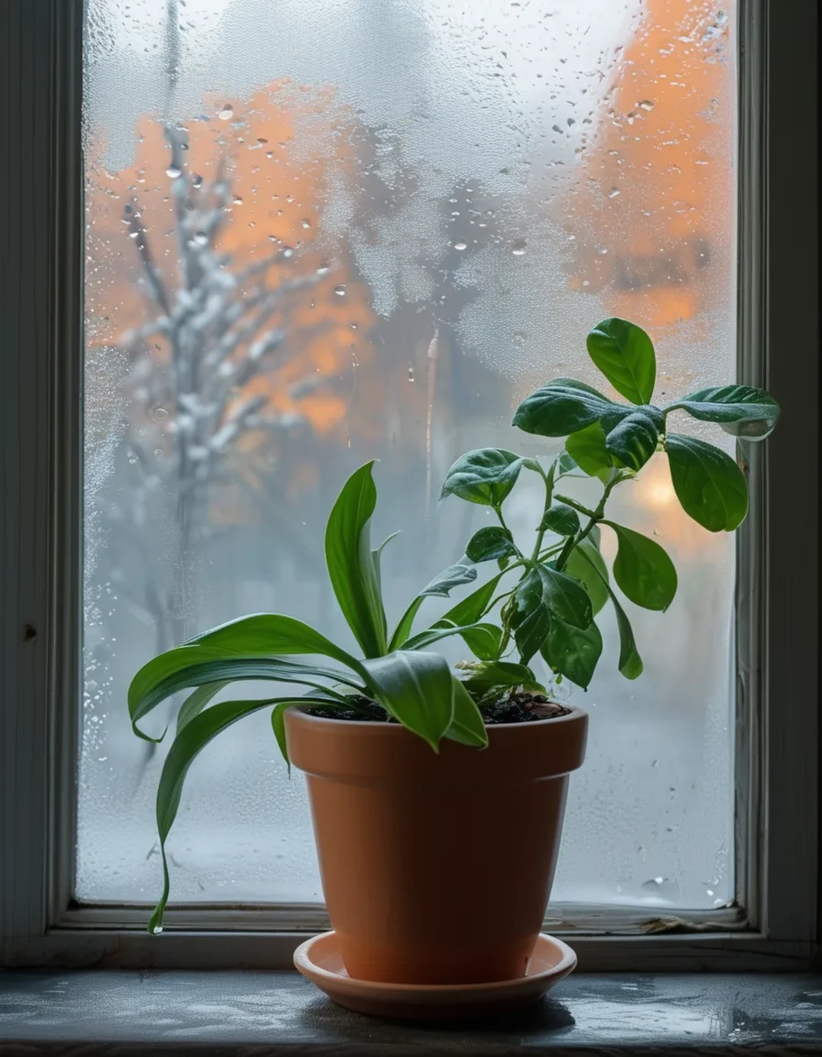 Why the First Cold Night of Autumn Damages Plants on Windowsills
